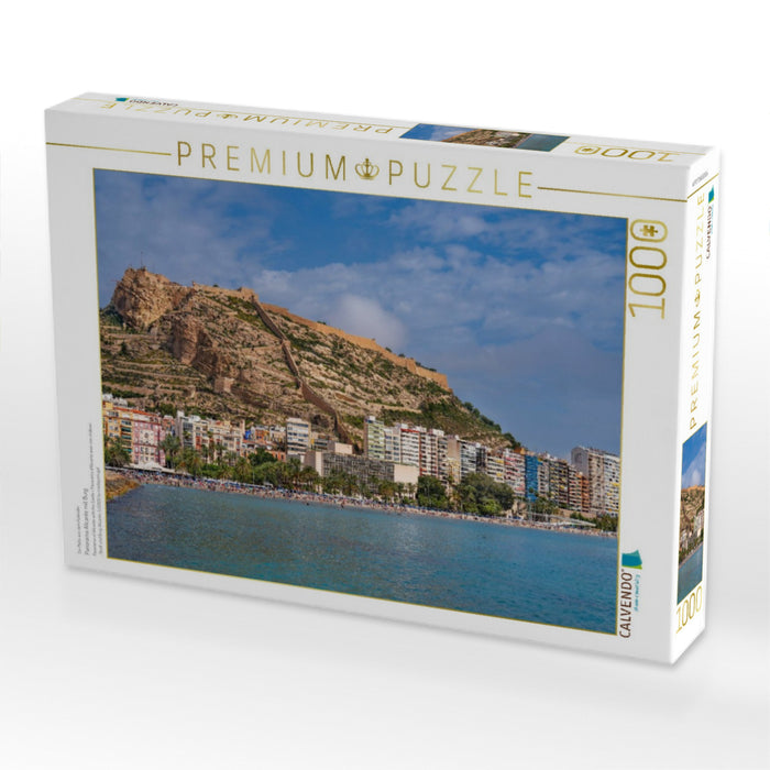 Panorama Alicante mit Burg - CALVENDO Foto-Puzzle'