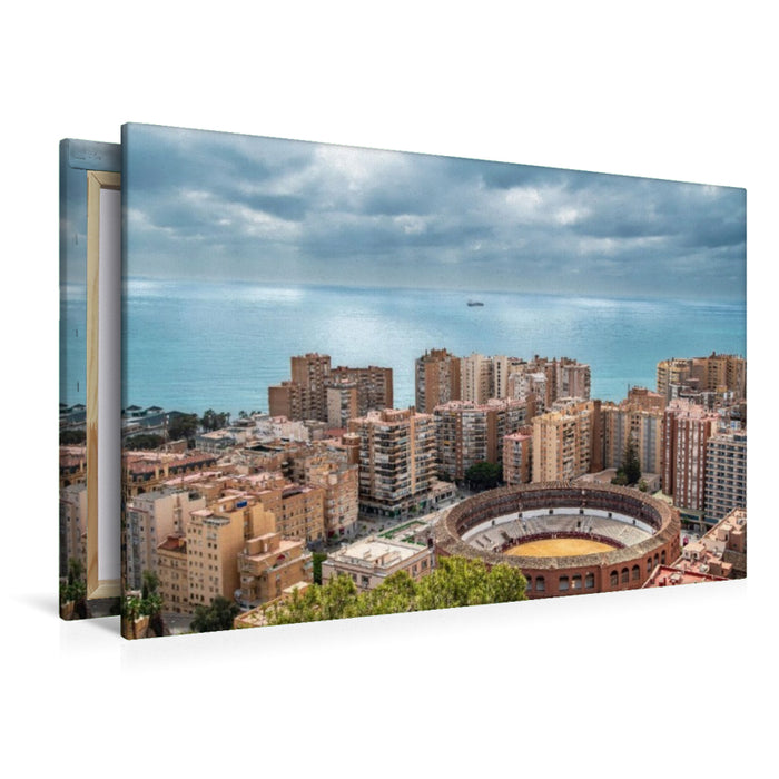 Premium Textil-Leinwand Alicante mit Stierkampfarena