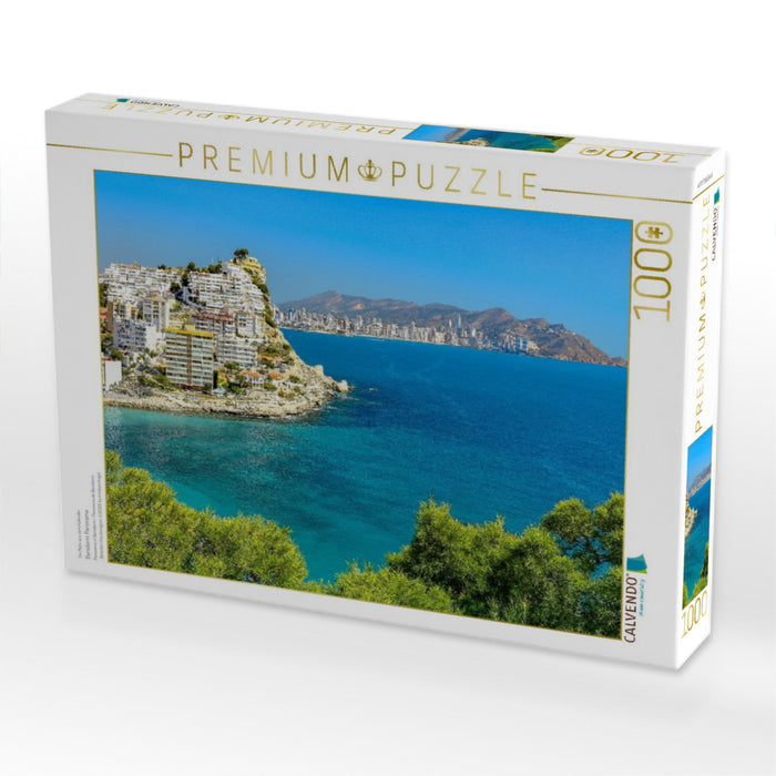 Benidorm Panorama - CALVENDO Foto-Puzzle'