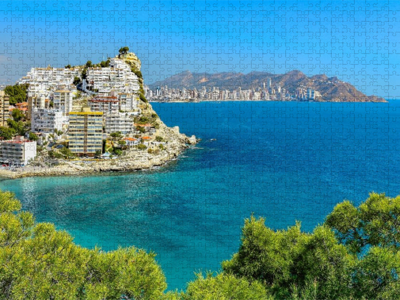Benidorm Panorama - CALVENDO Foto-Puzzle'