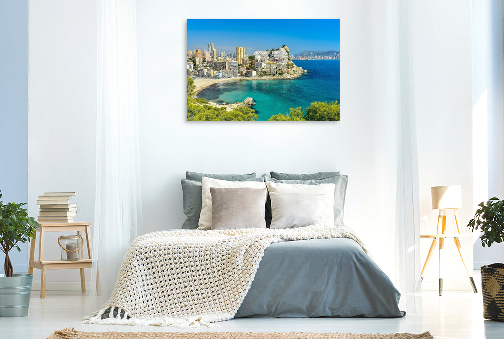 Premium Textil-Leinwand Ein Motiv aus dem Kalender Spanische Provinzen - Alicante