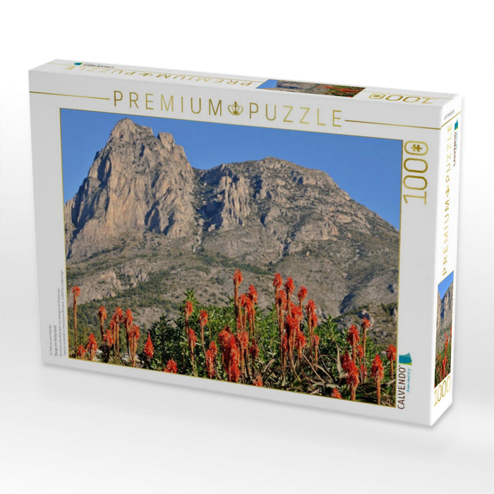 Berge im Hinterland - CALVENDO Foto-Puzzle'