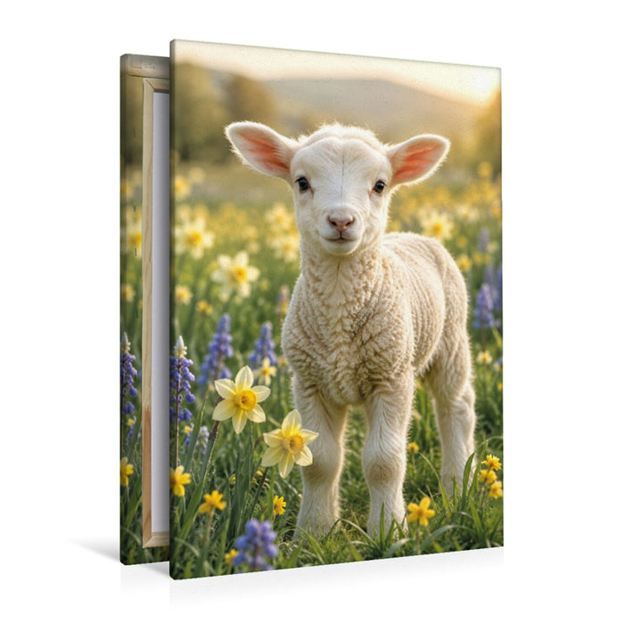 Premium Textil-Leinwand Der Frühling ist da