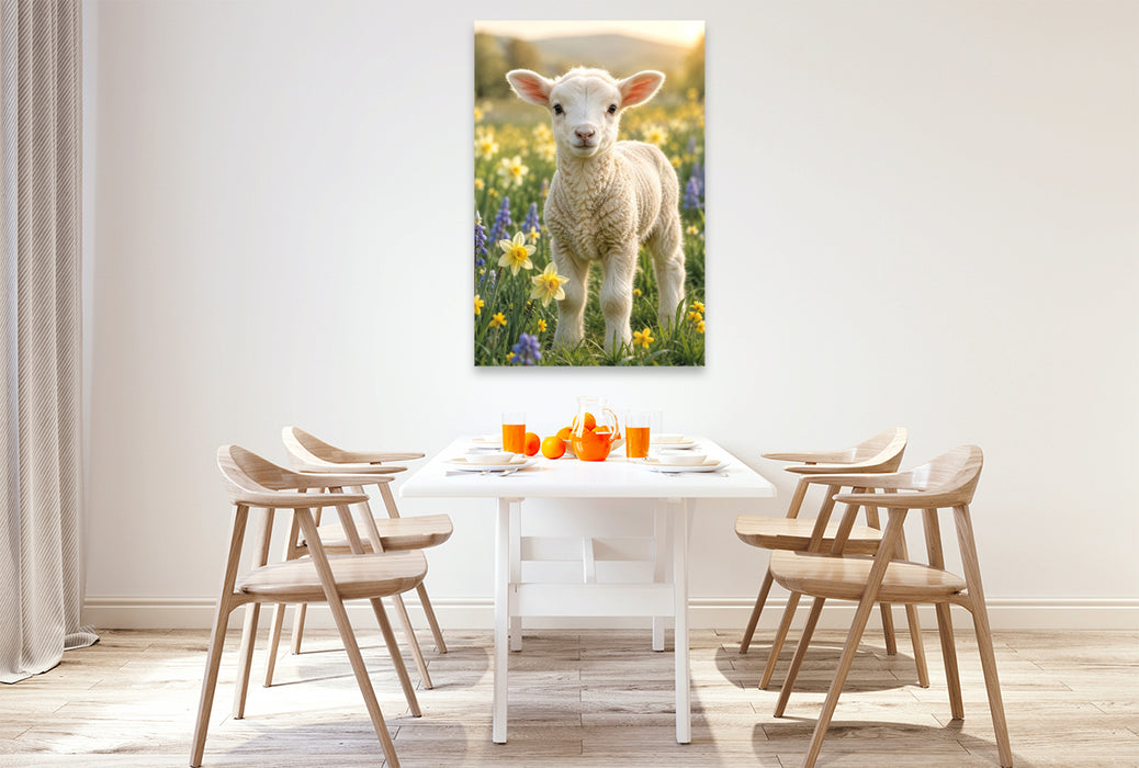 Premium Textil-Leinwand Der Frühling ist da