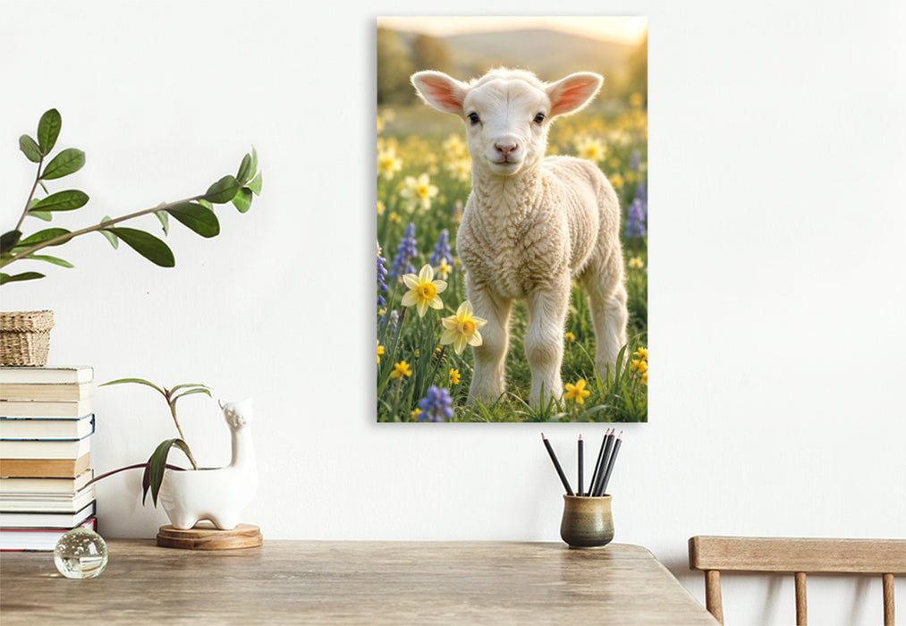 Premium Textil-Leinwand Der Frühling ist da