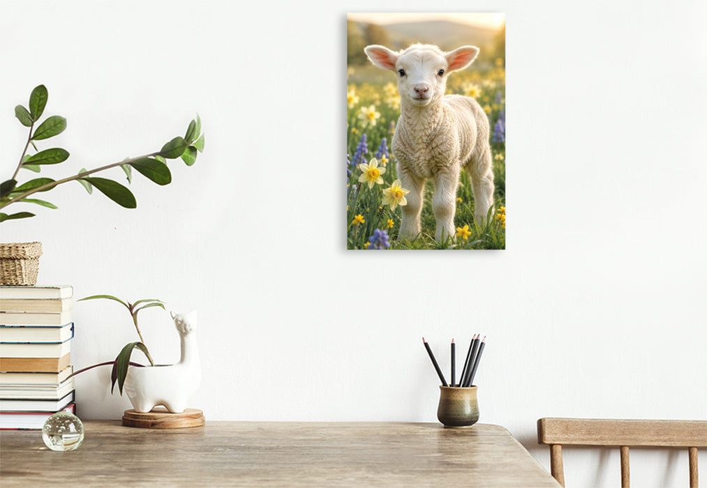 Premium Textil-Leinwand Der Frühling ist da