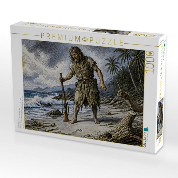 Robinson Crusoe / Daniel Defoe 1719 - CALVENDO Foto-Puzzle'