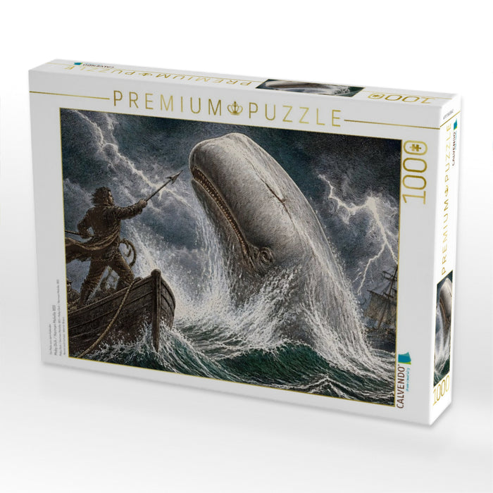 Moby Dick / Herman Melville 1851 - CALVENDO Foto-Puzzle'