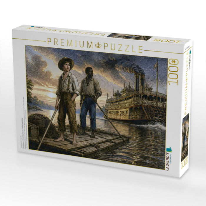 Huckleberry Finns Abenteuer / Mark Twain 1884 - CALVENDO Foto-Puzzle'