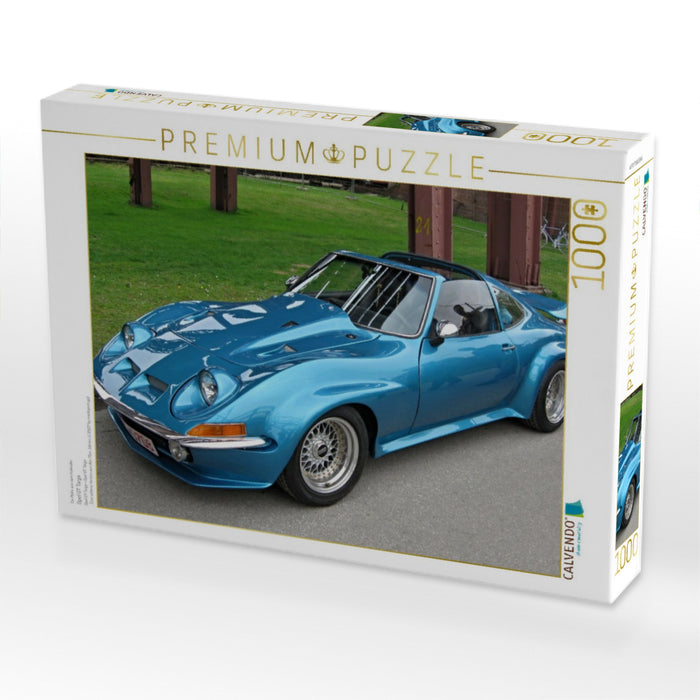 Opel GT Targa - CALVENDO Foto-Puzzle'