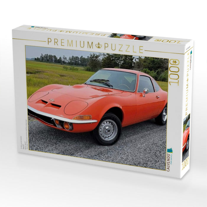 Opel GT - CALVENDO Foto-Puzzle'