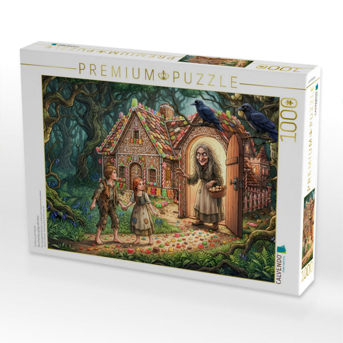Die scheinbar gütige alte Hexe - CALVENDO Foto-Puzzle'