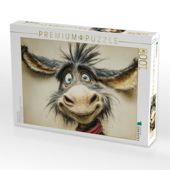 Charakterstarker Esel - CALVENDO Foto-Puzzle'