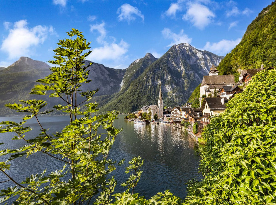 Hallstatt - Traumhafte Impression aus dem Salzkammergut - CALVENDO Foto-Puzzle'