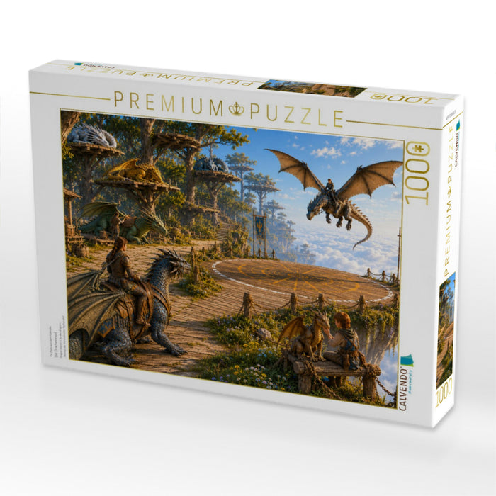 Die Dracheninsel - CALVENDO Foto-Puzzle'