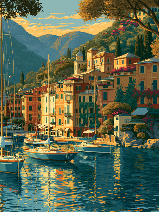 Portofino genießen - CALVENDO Foto-Puzzle'