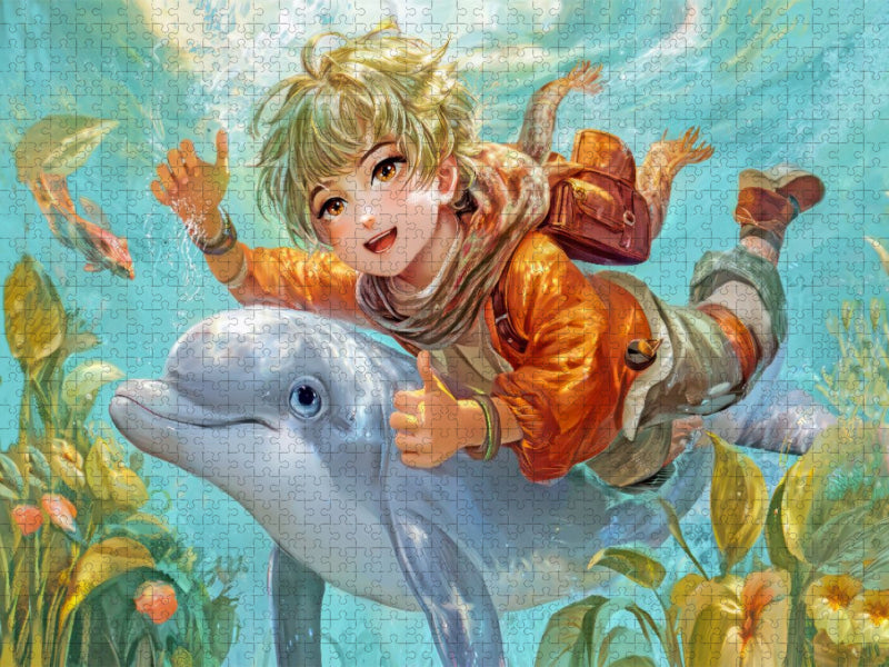 Manga Figuren - CALVENDO Foto-Puzzle'