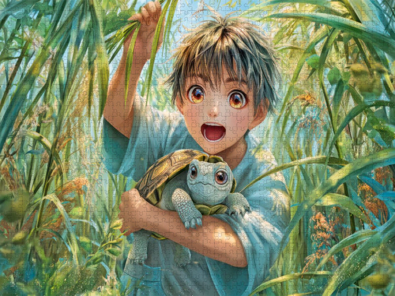 Manga Figuren - CALVENDO Foto-Puzzle'