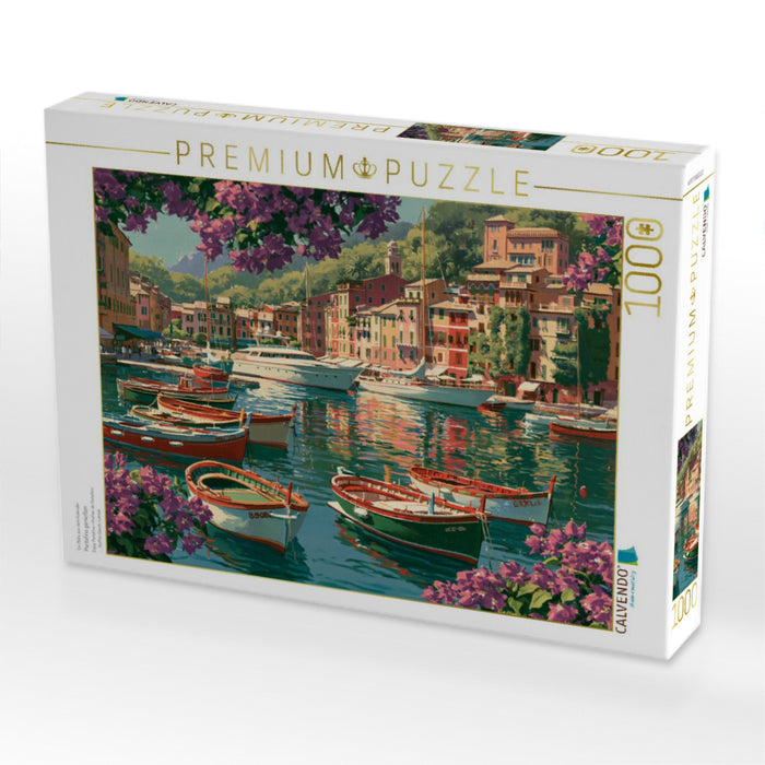 Portofino genießen - CALVENDO Foto-Puzzle'