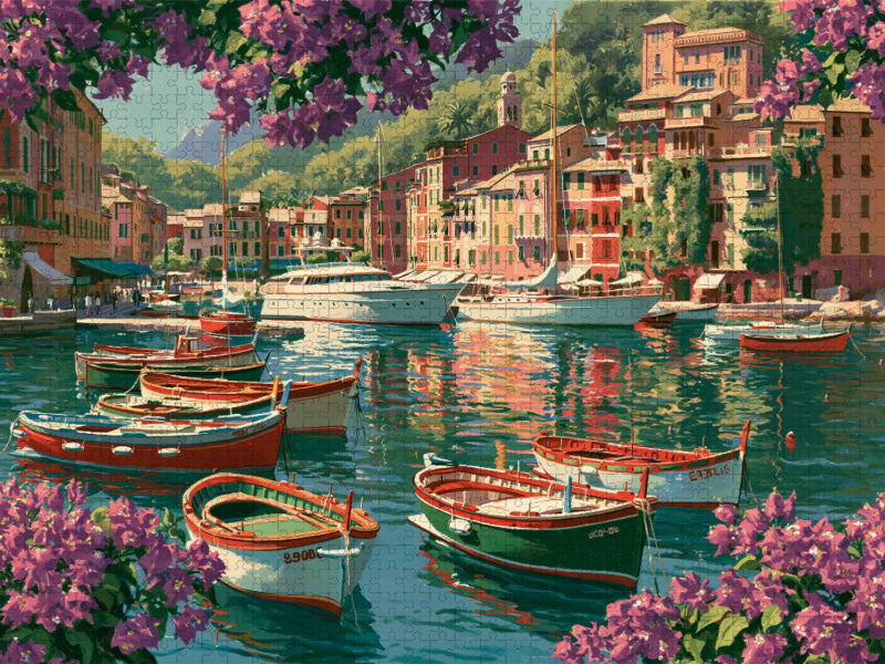 Portofino genießen - CALVENDO Foto-Puzzle'