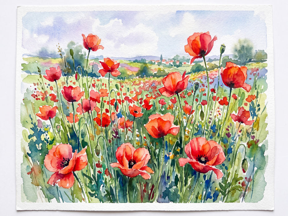 Mohnblumen - CALVENDO Foto-Puzzle'