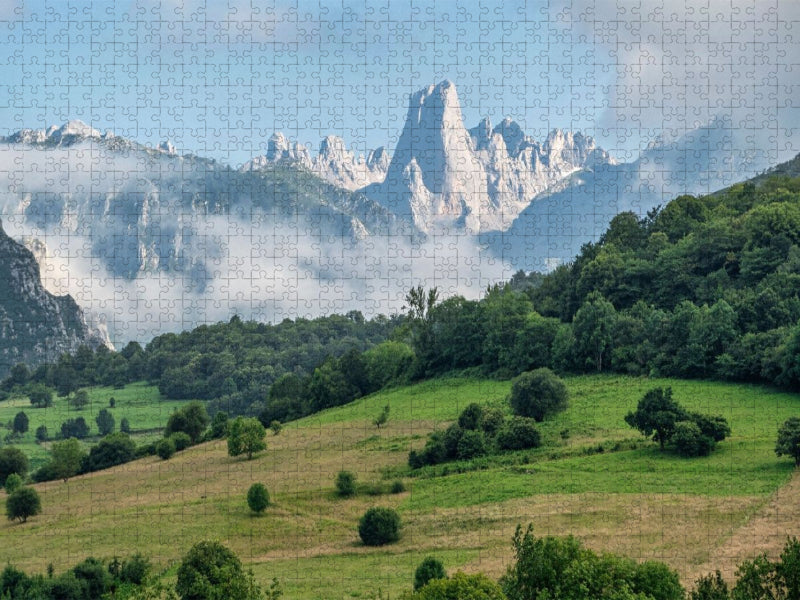 Naranjo de Bulnes - Picos de Europa - CALVENDO Foto-Puzzle'