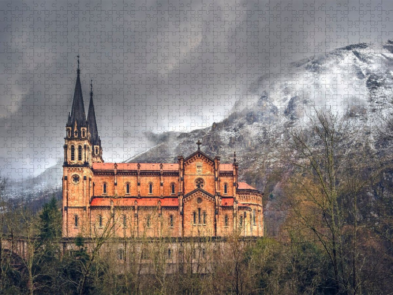 Basilica von Covadonga - CALVENDO Foto-Puzzle'
