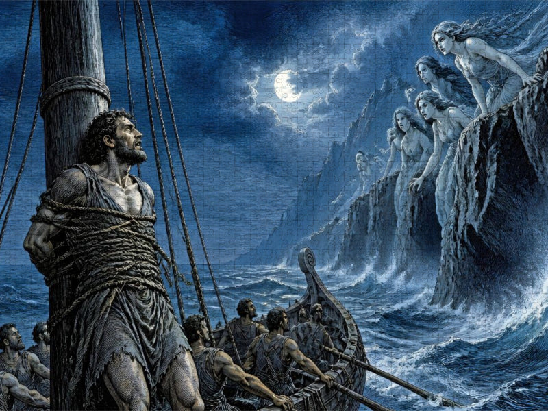 Der Gesang der Sirenen - CALVENDO Foto-Puzzle'