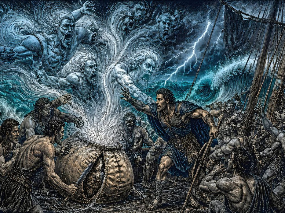 Der Sturm der Winde - CALVENDO Foto-Puzzle'