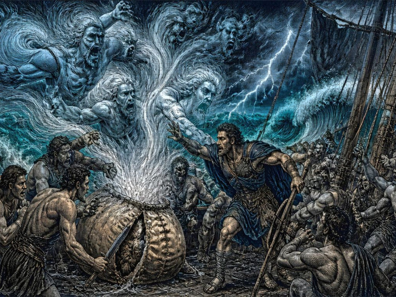Der Sturm der Winde - CALVENDO Foto-Puzzle'