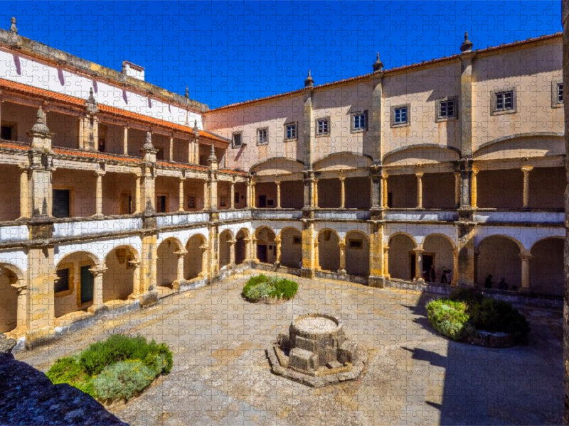 Der Innenhof im Christuskloster - CALVENDO Foto-Puzzle'