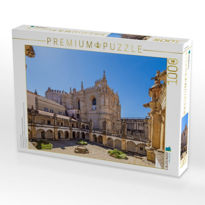 Kreuzgang der Santa Bárbara im Christuskloster - CALVENDO Foto-Puzzle'