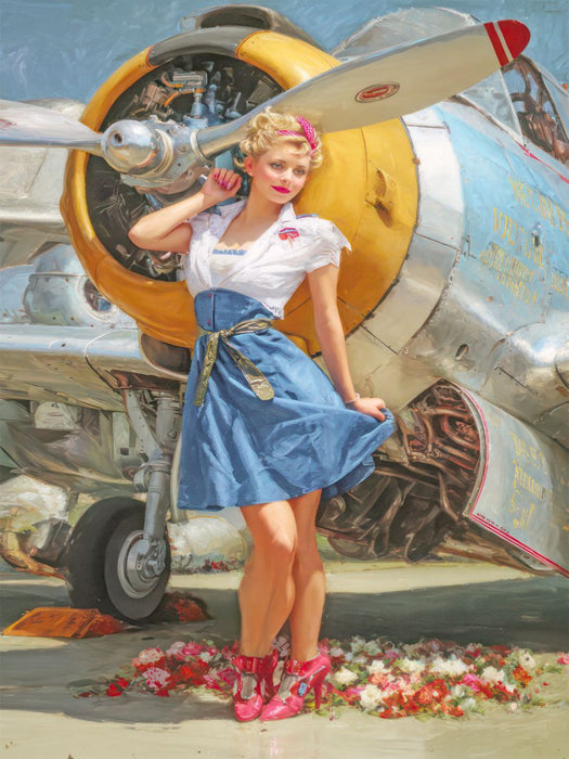 Pin-up Girls - CALVENDO Foto-Puzzle'