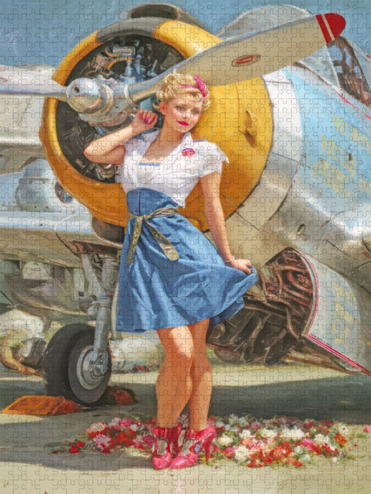 Pin-up Girls - CALVENDO Foto-Puzzle'
