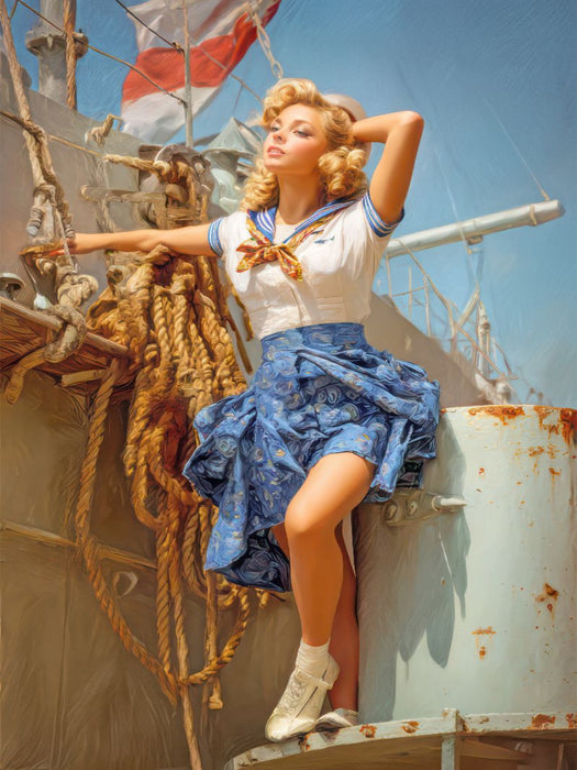 Pin-up Girls - CALVENDO Foto-Puzzle'