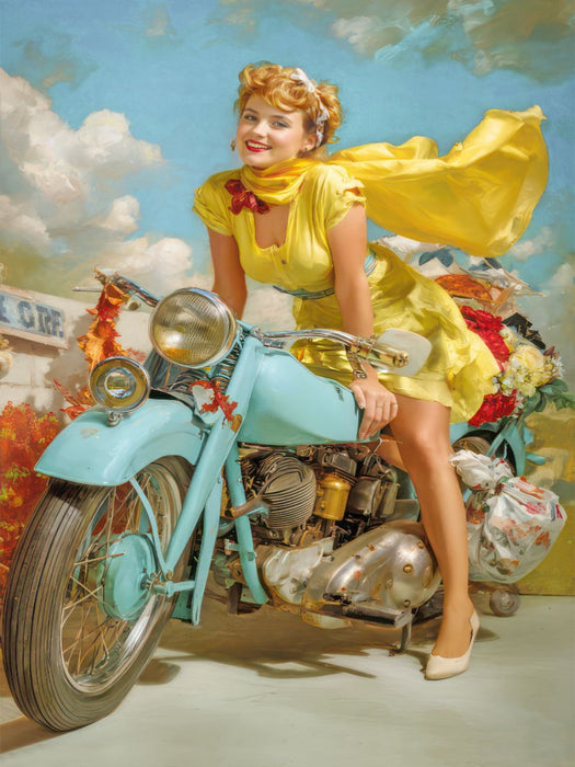 Pin-up Girls - CALVENDO Foto-Puzzle'