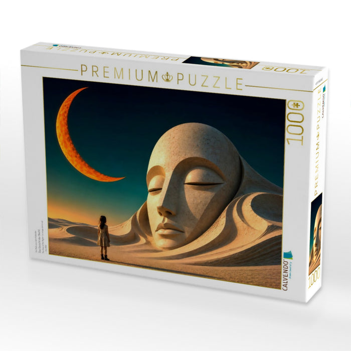 Das Gesicht der Nacht - CALVENDO Foto-Puzzle'