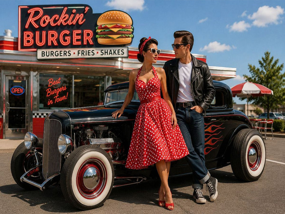 American Hot Rod - CALVENDO Foto-Puzzle'