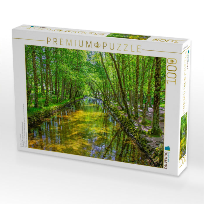 Covão da Metade im ältesten Naturpark - CALVENDO Foto-Puzzle'