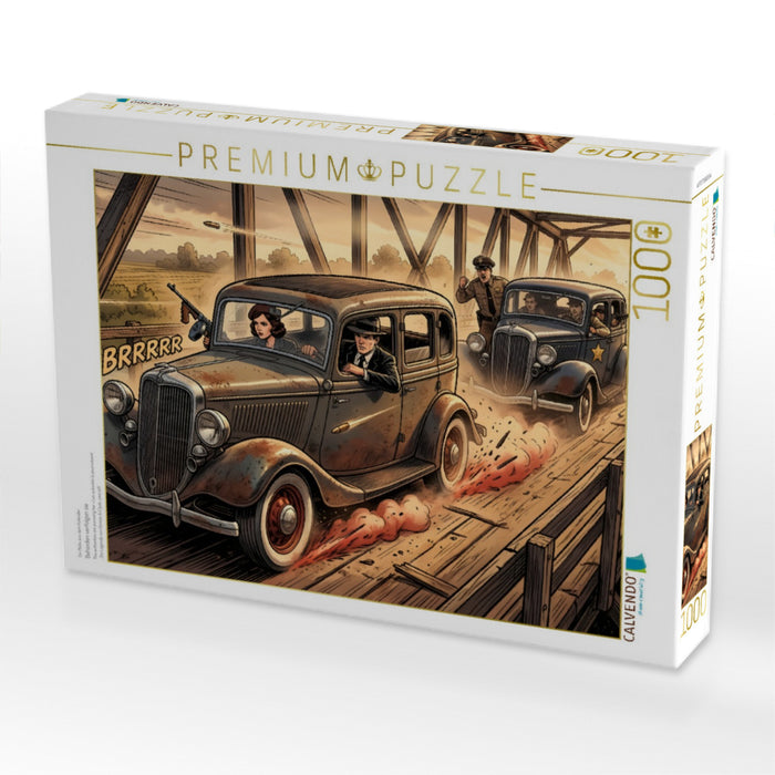 Behörden verfolgen sie - CALVENDO Foto-Puzzle'