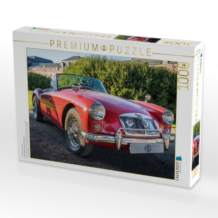 MG A 1500 Roadster (GB, 1956) - CALVENDO Foto-Puzzle'