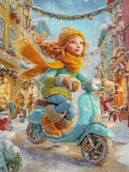 Animé - Skandinavische Fantasiemotive - CALVENDO Foto-Puzzle'