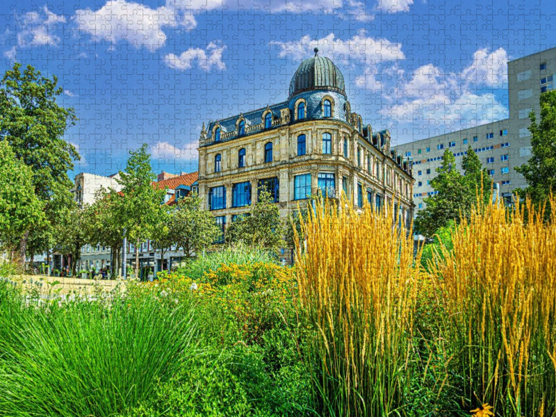 Erfurts erstes Warenhaus Germania - CALVENDO Foto-Puzzle'