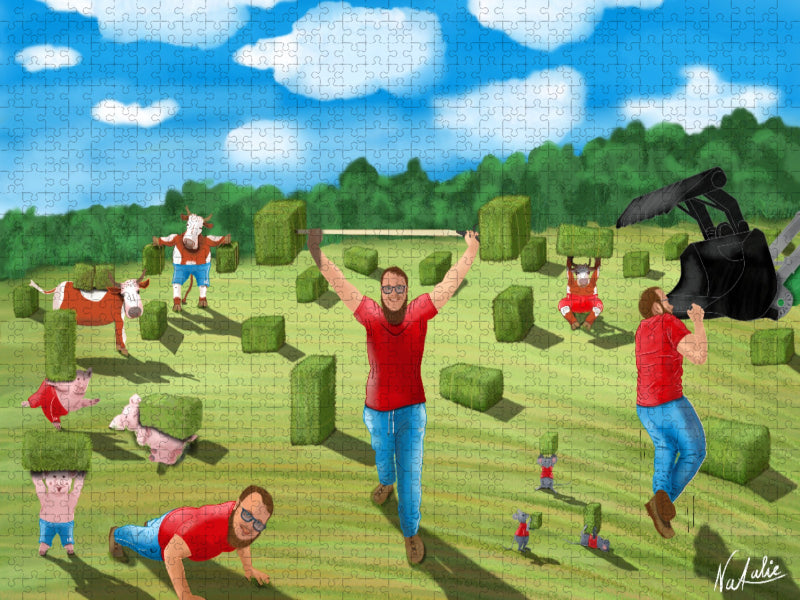 Heufitness - CALVENDO Foto-Puzzle'