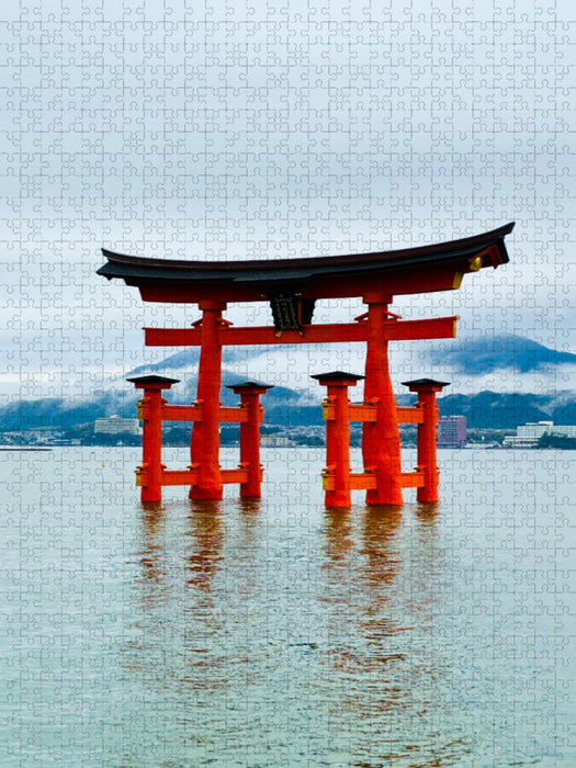 Der Itsukushima-Schrein - CALVENDO Foto-Puzzle'