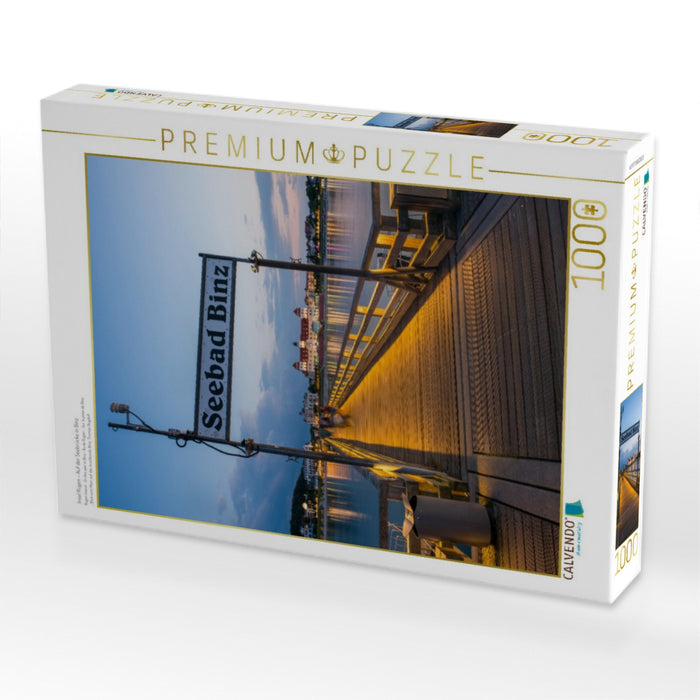 Insel Rügen - Auf der Seebrücke in Binz - CALVENDO Foto-Puzzle'