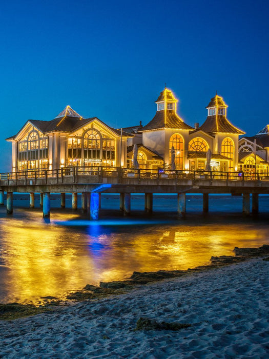 Insel Rügen - Seebrücke Sellin - CALVENDO Foto-Puzzle'