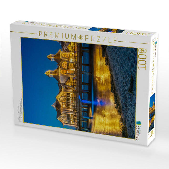 Insel Rügen - Seebrücke Sellin - CALVENDO Foto-Puzzle'