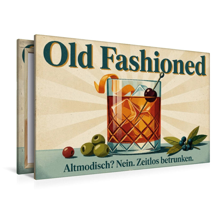 Premium Textil-Leinwand Ein echter Klassiker