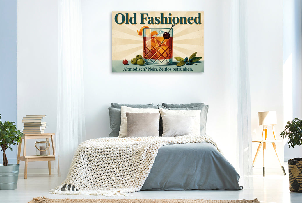Premium Textil-Leinwand Ein echter Klassiker
